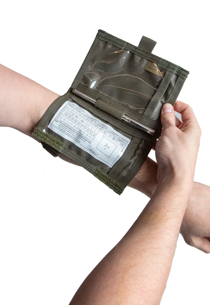 Tactical QB Sleeve-Arm DOPE Card Holder - Image 5